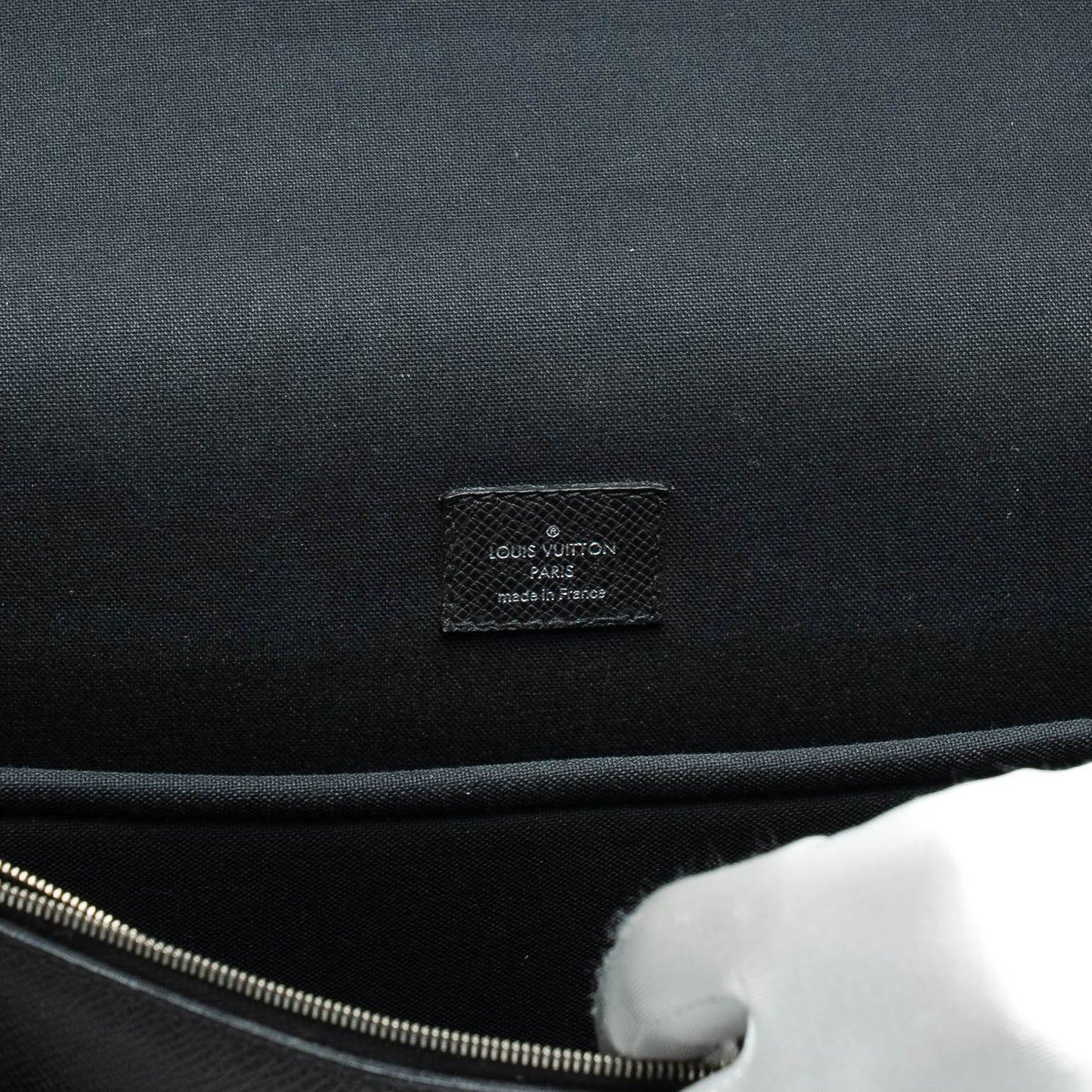 Louis Vuitton Anton Taiga Leather Briefcase Bag