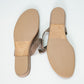 Tod’s Taupe Suede Fiocco Strass Knot Sandals