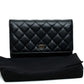 Chanel Black Caviar Wallet On Chain Bag