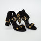 Louis Vuitton Black Suede Limited Edition “Shocking” Sandals