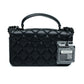 Chanel So Black Quilted Lambskin Phone Holder