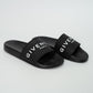 Givenchy Paris Black Logo Slide Sandals