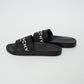 Givenchy Paris Black Logo Slide Sandals