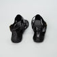 Givenchy Black Rubber Gladiator Sandals