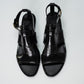 Givenchy Black Rubber Gladiator Sandals