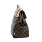 Louis Vuitton Damier Ebene Leather Backpack Bag