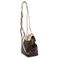 Louis Vuitton Damier Ebene Leather Backpack Bag