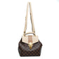 Louis Vuitton Damier Ebene Leather Backpack Bag