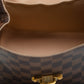 Louis Vuitton Damier Ebene Leather Backpack Bag