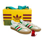 Gucci x Adidas Gazelle White Sneakers