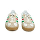 Gucci x Adidas Gazelle White Sneakers
