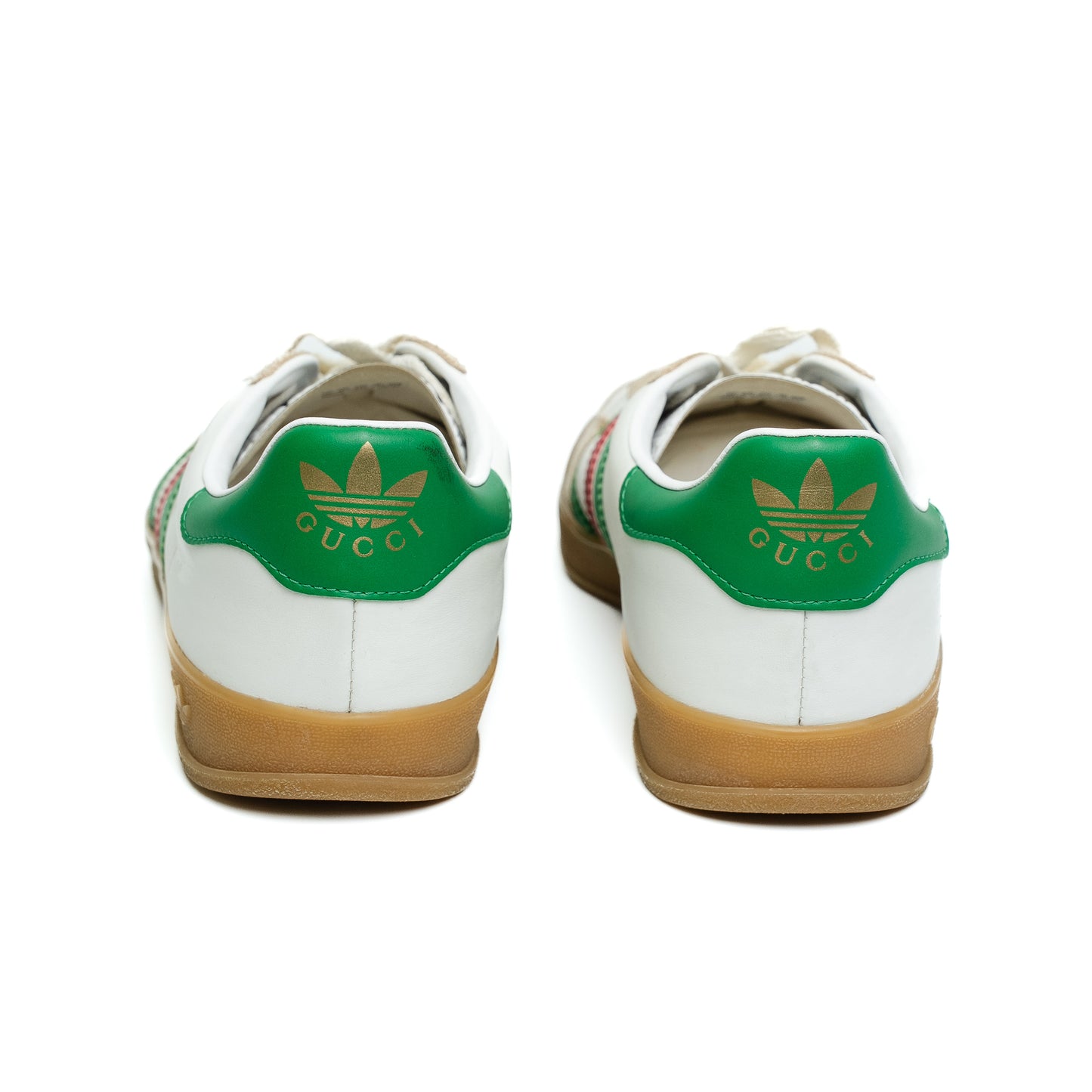 Gucci x Adidas Gazelle White Sneakers