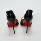 Christian Louboutin Black Patent Cross Blake Heels