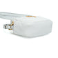 Versace White Quilted Leather Camera Crossbody Bag