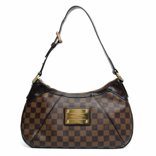 Louis Vuitton Thames PM Damier Ebene Hobo Bag