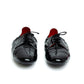 Hermes Black Patent Leather Flats