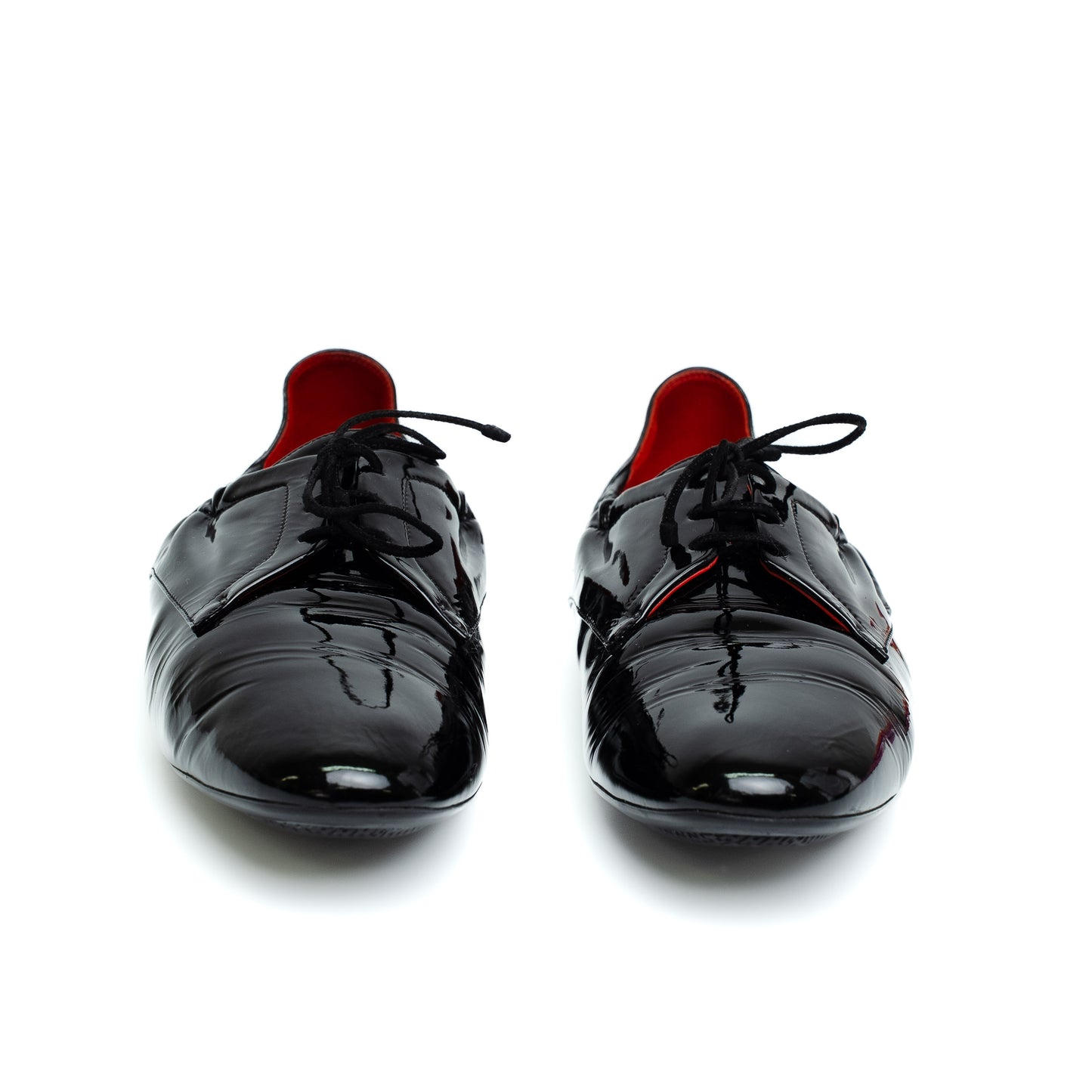 Hermes Black Patent Leather Flats