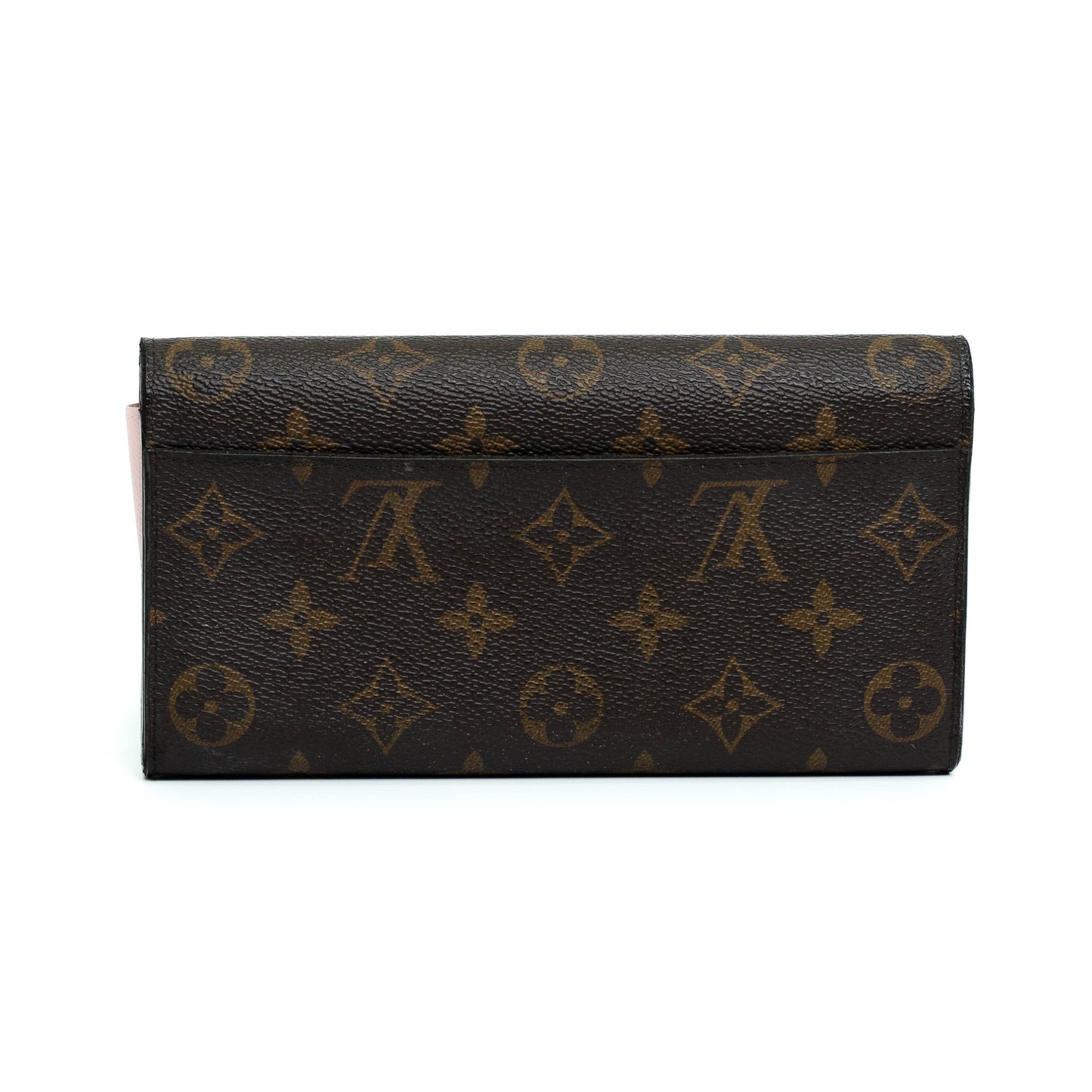 Louis Vuitton Sarah Monogram Rose Ballerine Wallet