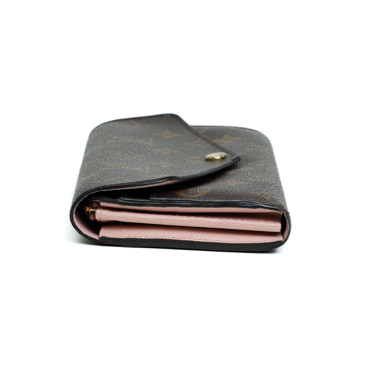 Louis Vuitton Sarah Monogram Rose Ballerine Wallet
