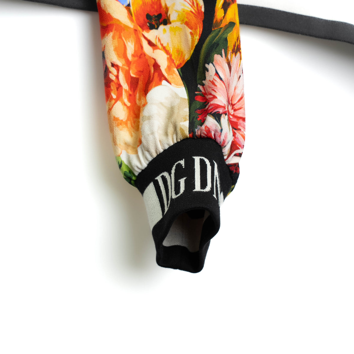 Dolce & Gabbana Floral Silk Size 40 Hoodie