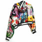 Dolce & Gabbana Floral Silk Size 40 Hoodie