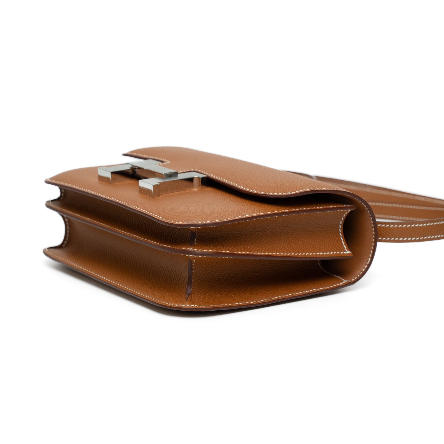 Hermes Constance 18 Gold Epsom Shoulder Bag