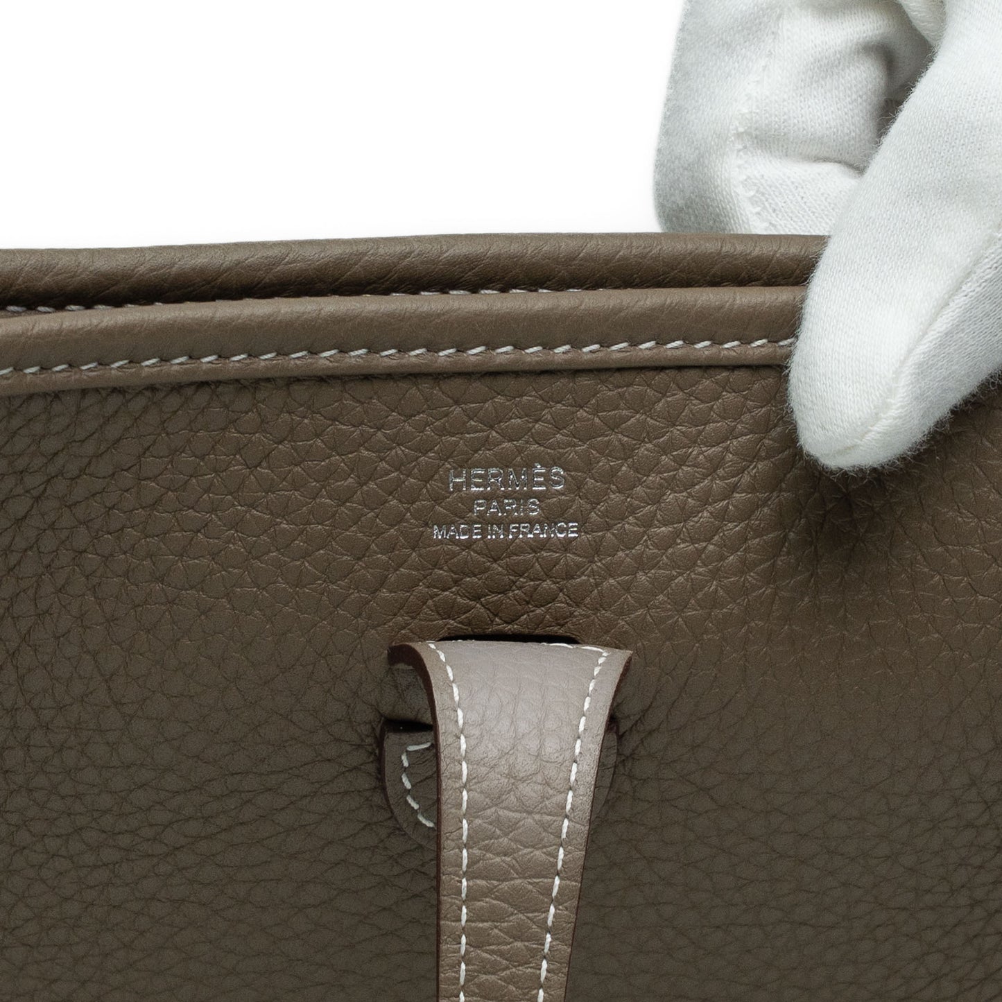 Hermes Evelyne III 23 clemence etoupe