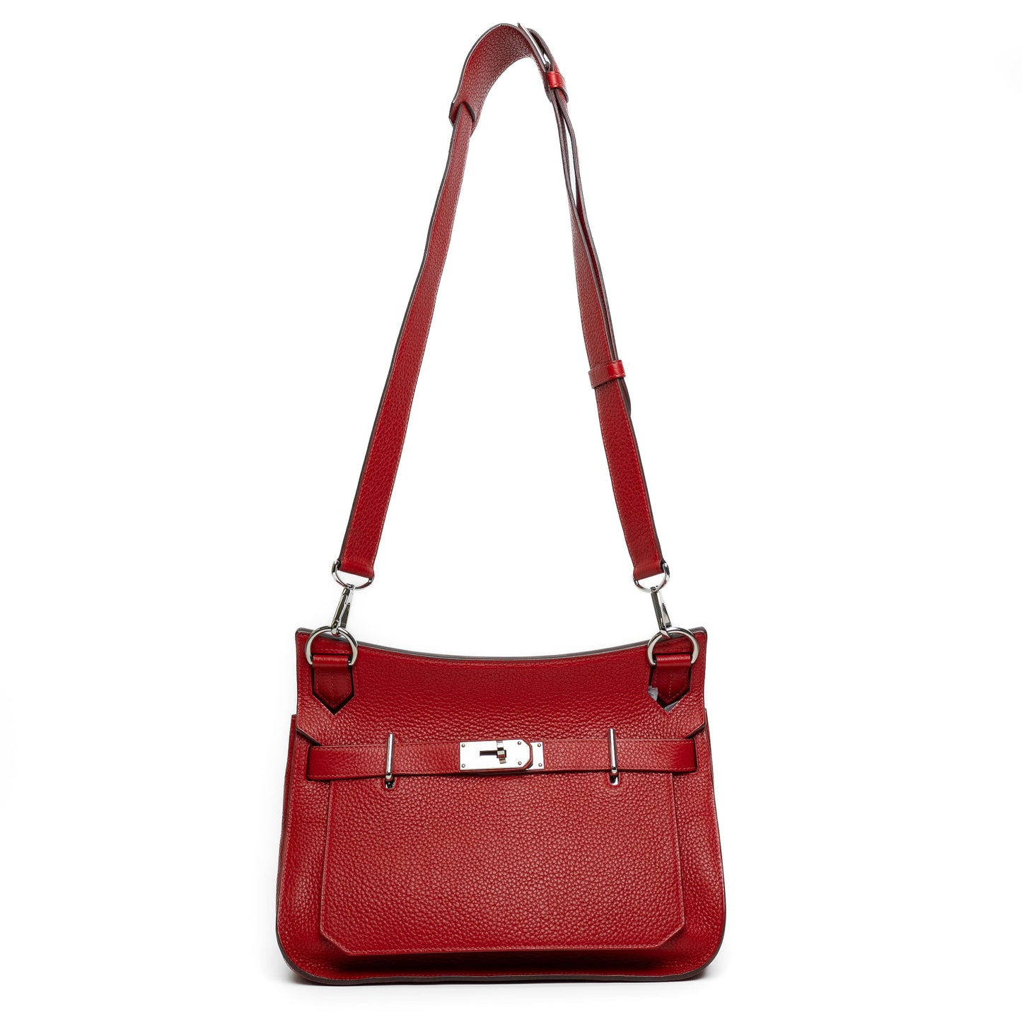 Hermes Gypsiere 31 Rouge Casaque Shoulder Bag