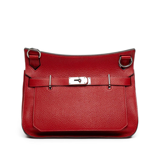 Hermes Gypsiere 31 Rouge Casaque Shoulder Bag