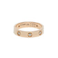 Cartier LOVE 8 Diamond Rose Gold Ring