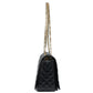 Balmain Black Quilted Lambskin Chain Shoulder Bag