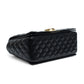 Balmain Black Quilted Lambskin Chain Shoulder Bag
