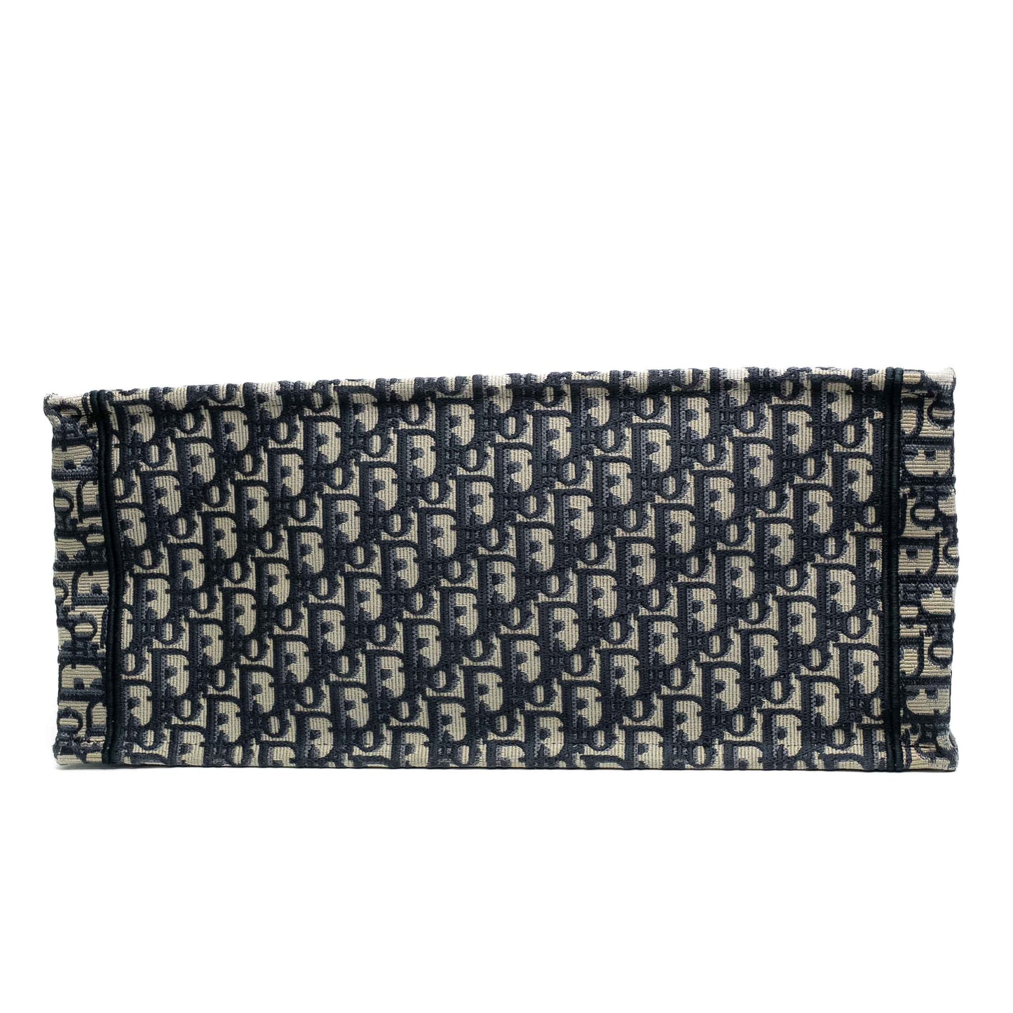 Dior Large Oblique Embroidery Book Tote Bag
