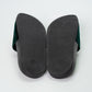 Gucci L’Aveugle Par Amour Green Velvet Slides