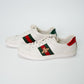 Gucci Ace Bee Embroidered Leather Sneakers
