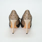 Dior J’Adior Nude Mesh Polka Dot Bow Heels