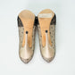 Dior J’Adior Nude Mesh Polka Dot Bow Heels