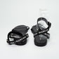 Balenciaga Black Logo Strap Flat Sandals