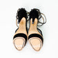 Charlotte Olympia Black Crystal Mesh Platform Heels