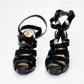 Saint Laurent Black Patent Tribute Platform Heels