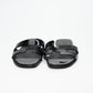 Hermès Black Patent Leather Oran Sandals