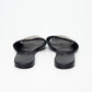 Christian Dior Deep Blue Embroidered Dway Sandals