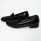 Salvatore Ferragamo Black Patent Leather Dress Loafers