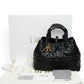 Dior Toujours Medium Black Macrocannage Calfskin