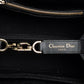 Dior Toujours Medium Black Macrocannage Calfskin