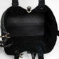 Dior Toujours Medium Black Macrocannage Calfskin