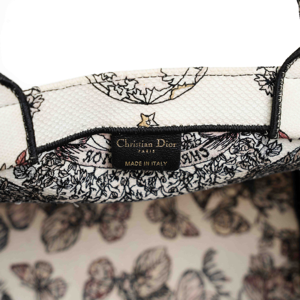 Christian Dior Medium Butterfly Book Tote Bag