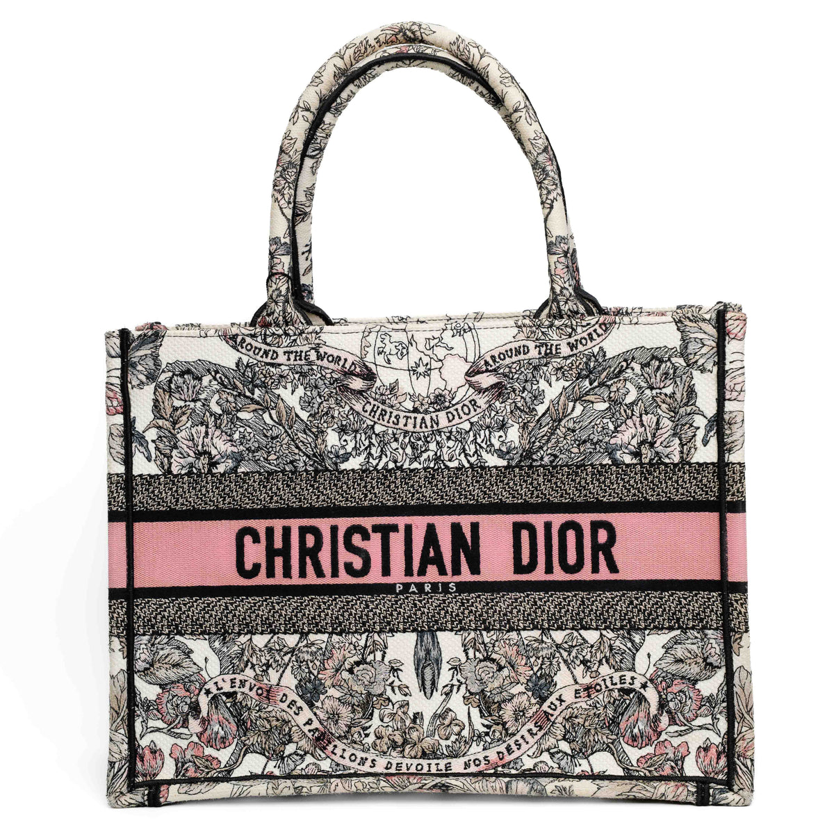 Christian Dior Medium Butterfly Book Tote Bag