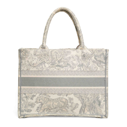 Christian Dior Medium Toile de Jouy Book Tote  Description: