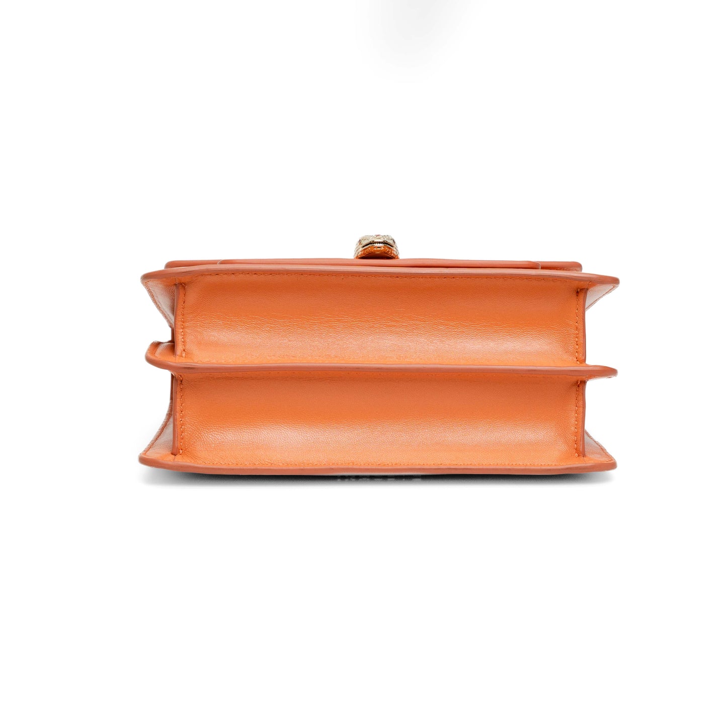 Bvlgari Serpenti Forever Orange Crossbody Bag